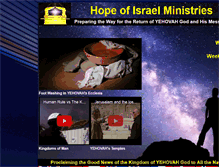 Tablet Screenshot of church-of-yehovah.org